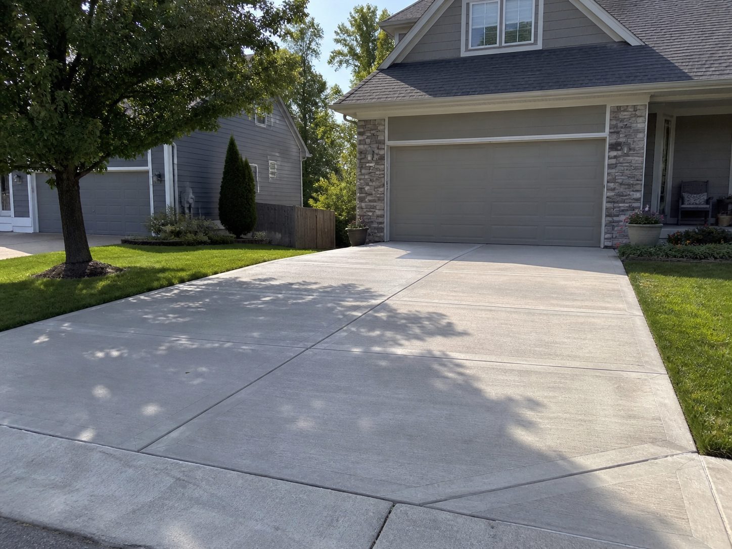 LS Concrete Contractors — premium concrete work on a Lee's Summit, MO residential property